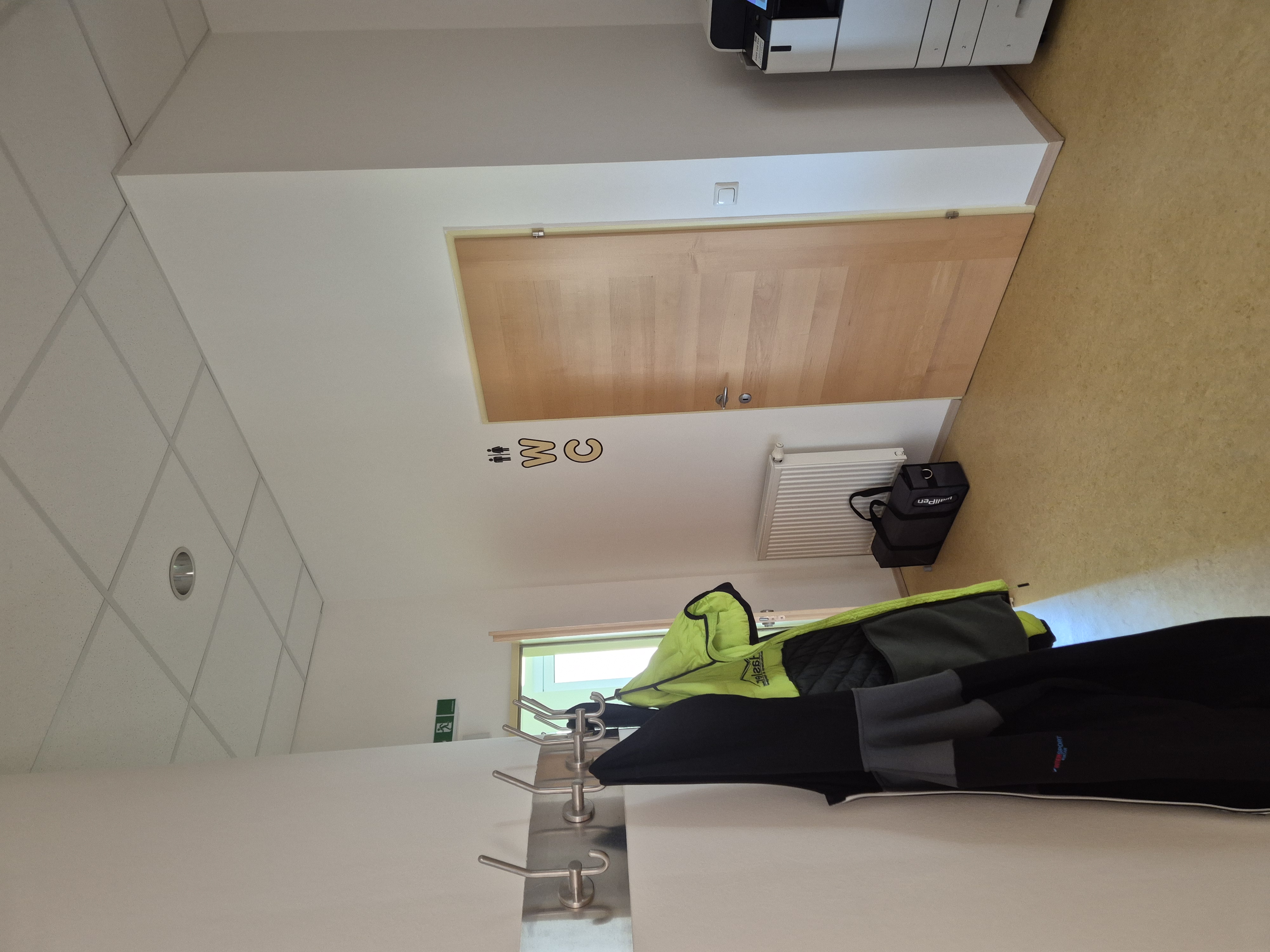 Tuerbeschriftung WC mit Toiletten Piktogrammen - Büro & Praxis - WonderWalls UV-Direktdruck